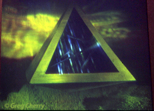 Egyptian Memories reflection hologram by Greg Cherry all rights reserved